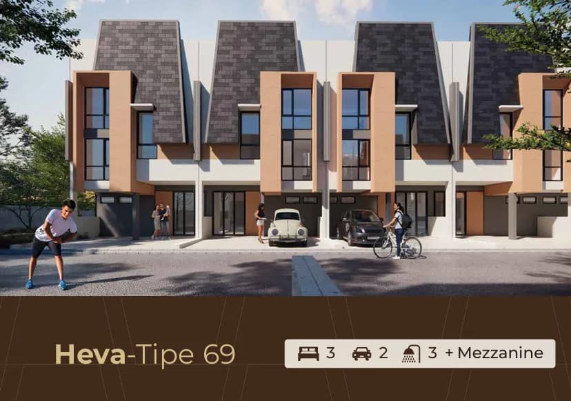 TANARUMA Residence Tipe HEVA (Tipe 69)